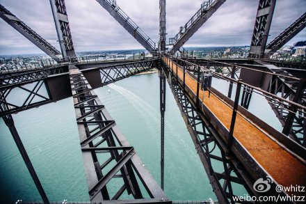 超近距离感受悉尼港湾大桥钢结构之美图片