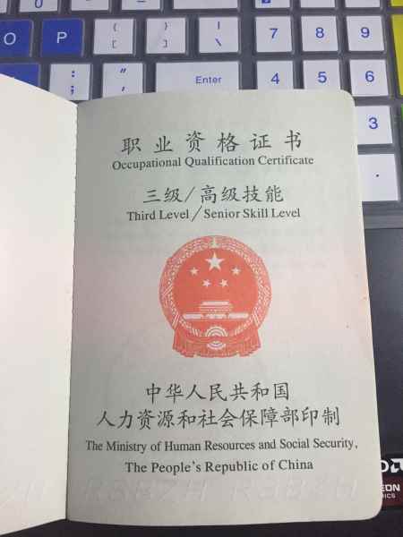 技能等级证书